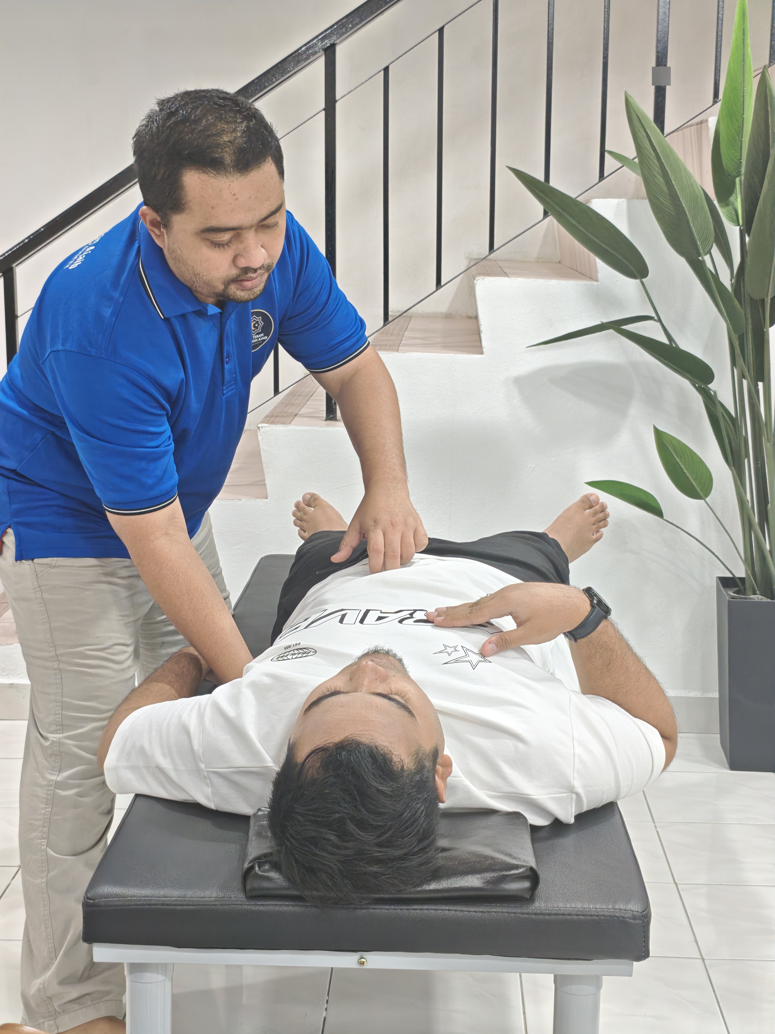 Sesi rawatan di pusat TSA