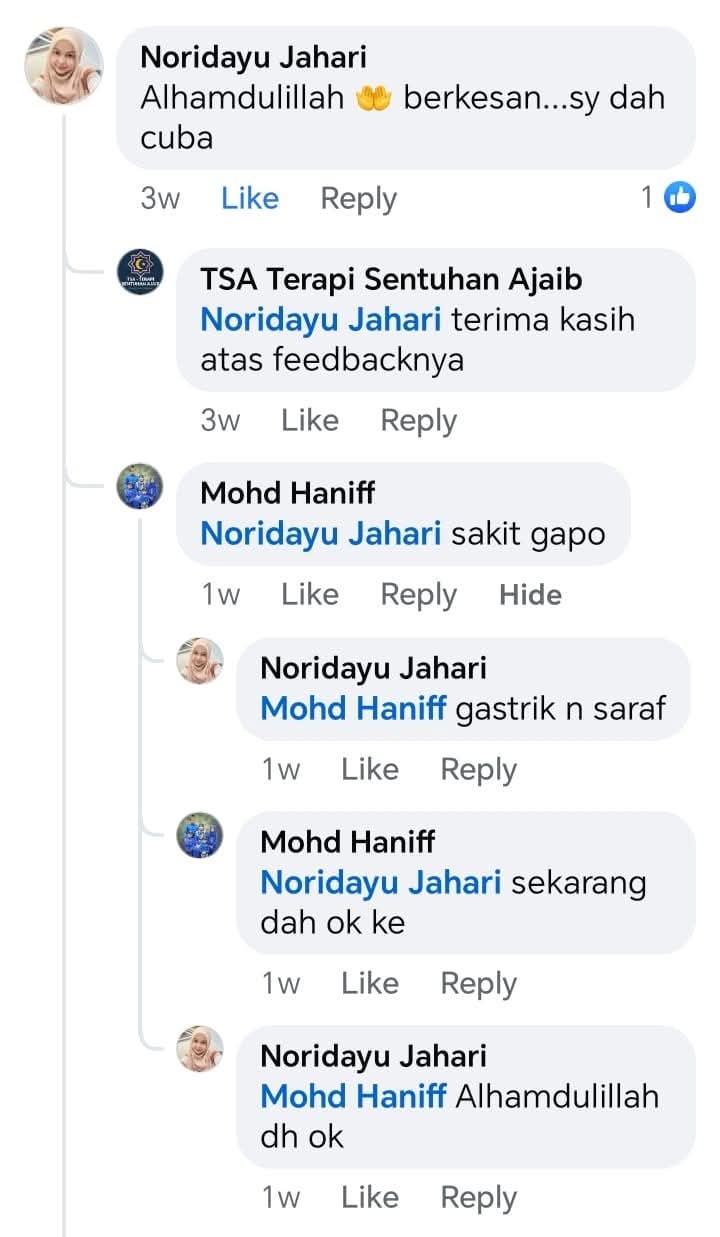 Testimoni Noridayu Jahari - Gastrik dan saraf ok